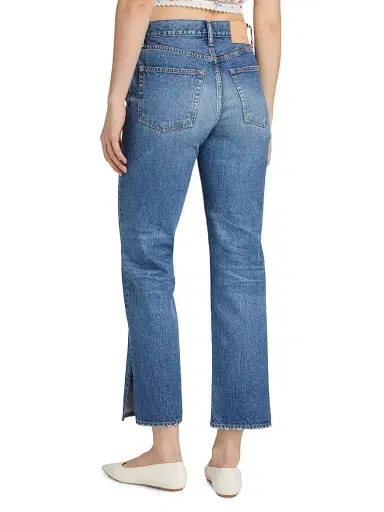 Moussy Vintage Women's Sunset Straight Mid-Rise Jeans | Thumbnail 5 Moussy Vintage Women's Sunset Straight Mid-Rise Jeans | Thumbnail 5