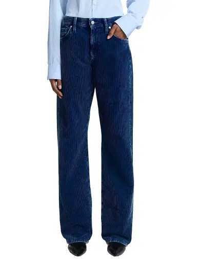 7 For All Mankind Women's Tess Courduroy Straight-Leg Trousers - Oxnard - Size 29 | Thumbnail 3 7 For All Mankind Women's Tess Courduroy Straight-Leg Trousers - Oxnard - Size 29 | Thumbnail 3