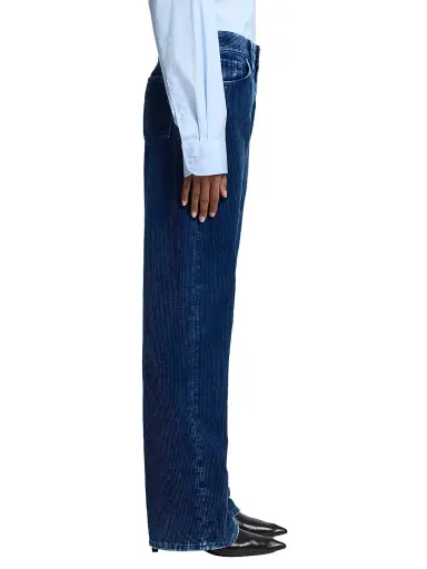 7 For All Mankind Women's Tess Courduroy Straight-Leg Trousers - Oxnard - Size 29 | Thumbnail 4 7 For All Mankind Women's Tess Courduroy Straight-Leg Trousers - Oxnard - Size 29 | Thumbnail 4
