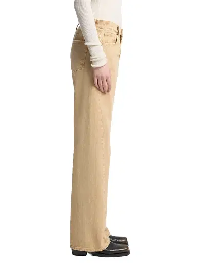 7 For All Mankind Women's Twisted Tess Cotton Trousers - Sandune - Size 31 | Thumbnail 4 7 For All Mankind Women's Twisted Tess Cotton Trousers - Sandune - Size 31 | Thumbnail 4