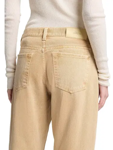 7 For All Mankind Women's Twisted Tess Cotton Trousers - Sandune - Size 31 | Thumbnail 6 7 For All Mankind Women's Twisted Tess Cotton Trousers - Sandune - Size 31 | Thumbnail 6