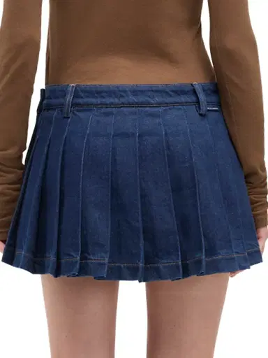 7 For All Mankind Women's Denim Pleated Miniskirt - Franklin - Size 31 | Thumbnail 5 7 For All Mankind Women's Denim Pleated Miniskirt - Franklin - Size 31 | Thumbnail 5