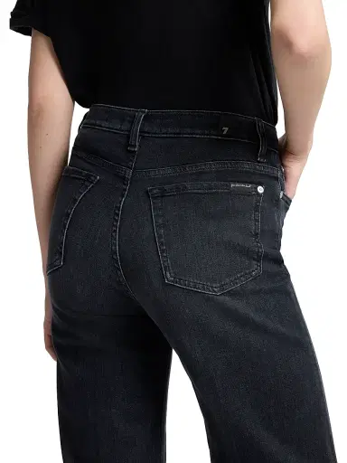 7 For All Mankind Women's Modern Dojo Flare Jeans - Blacky - Size 23 | Thumbnail 6 7 For All Mankind Women's Modern Dojo Flare Jeans - Blacky - Size 23 | Thumbnail 6