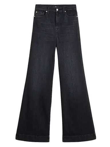 7 For All Mankind Women's Modern Dojo Flare Jeans - Blacky - Size 23 | Thumbnail 1 7 For All Mankind Women's Modern Dojo Flare Jeans - Blacky - Size 23 | Thumbnail 1