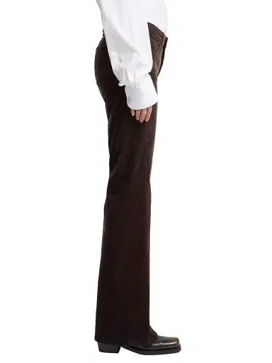 7 For All Mankind Women's Twisted Dojo Tailorless Flared Corduroy Pants - Corduroy Coffee - Size 27 | Thumbnail 4 7 For All Mankind Women's Twisted Dojo Tailorless Flared Corduroy Pants - Corduroy Coffee - Size 27 | Thumbnail 4