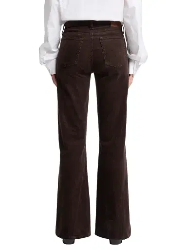 7 For All Mankind Women's Twisted Dojo Tailorless Flared Corduroy Pants - Corduroy Coffee - Size 27 | Thumbnail 5 7 For All Mankind Women's Twisted Dojo Tailorless Flared Corduroy Pants - Corduroy Coffee - Size 27 | Thumbnail 5