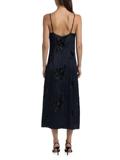 Ramy Brook Women's Shannon Sequin Midi-Dress - Navy | Thumbnail 5 Ramy Brook Women's Shannon Sequin Midi-Dress - Navy | Thumbnail 5