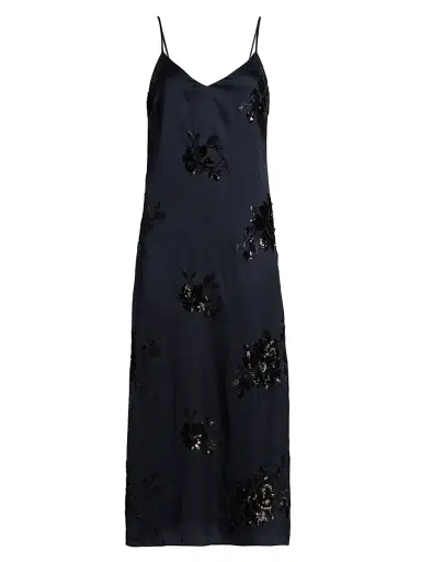 Ramy Brook Women's Shannon Sequin Midi-Dress - Navy | Thumbnail 1 Ramy Brook Women's Shannon Sequin Midi-Dress - Navy | Thumbnail 1