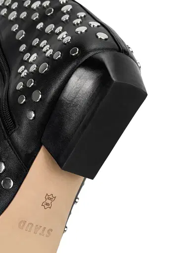 Staud Women's Wally 25MM Rivets Leather Ankle Boots - Rivets | Thumbnail 5 Staud Women's Wally 25MM Rivets Leather Ankle Boots - Rivets | Thumbnail 5