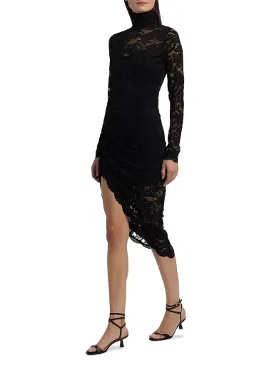 Generation Love Women's Iria Floral Lace Midi-Dress - Black | Thumbnail 4 Generation Love Women's Iria Floral Lace Midi-Dress - Black | Thumbnail 4