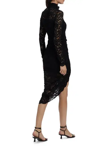 Generation Love Women's Iria Floral Lace Midi-Dress - Black | Thumbnail 5 Generation Love Women's Iria Floral Lace Midi-Dress - Black | Thumbnail 5