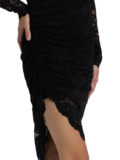 Generation Love Women's Iria Floral Lace Midi-Dress - Black | Thumbnail 6 Generation Love Women's Iria Floral Lace Midi-Dress - Black | Thumbnail 6