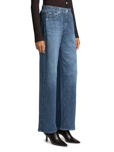 rag & bone Women's rb Miramar Terry Wide-Leg Pants - Petra | Thumbnail 4 rag & bone Women's rb Miramar Terry Wide-Leg Pants - Petra | Thumbnail 4