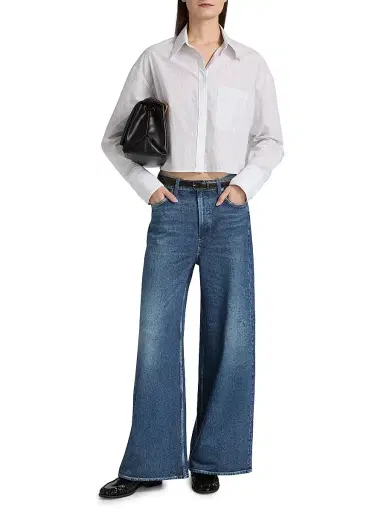 rag & bone Women's rb Miramar Terry Sofie Ankle Pants - Venice | Thumbnail 2 rag & bone Women's rb Miramar Terry Sofie Ankle Pants - Venice | Thumbnail 2