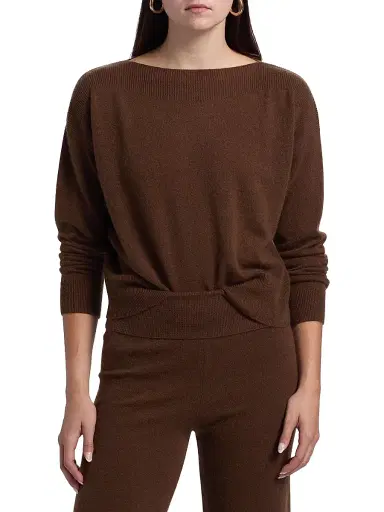 Stellae Dux Women's Cashmere Crop Sweater | Thumbnail 3 Stellae Dux Women's Cashmere Crop Sweater | Thumbnail 3