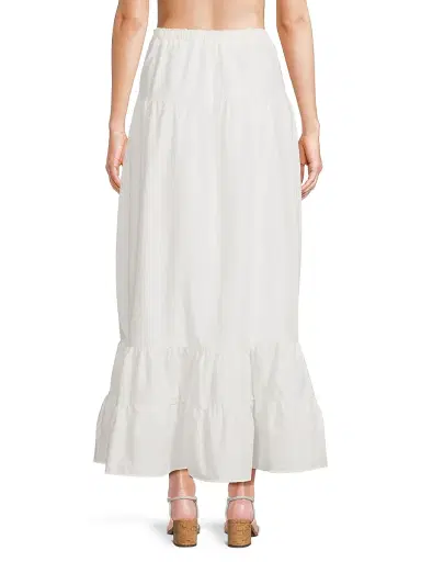 Peixoto Women's Rily Tiered Maxi Skirt - Navy | Thumbnail 5 Peixoto Women's Rily Tiered Maxi Skirt - Navy | Thumbnail 5
