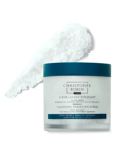 Christophe Robin Women's Cleansing Purifying Scrub with Sea Salt | Thumbnail 1 Christophe Robin Women's Cleansing Purifying Scrub with Sea Salt | Thumbnail 1