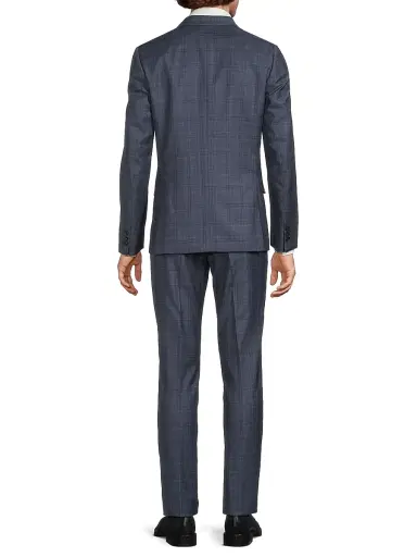 Paul Smith Men's Soho Check Wool Suit - Navy | Thumbnail 5 Paul Smith Men's Soho Check Wool Suit - Navy | Thumbnail 5