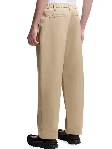 Moncler Men's Pants in Cotton Gabardine - Beige | Thumbnail 3 Moncler Men's Pants in Cotton Gabardine - Beige | Thumbnail 3