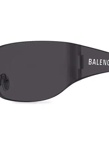 Balenciaga Men's Mono Mask 99MM Rectangular Sunglasses - Grey | Thumbnail 4 Balenciaga Men's Mono Mask 99MM Rectangular Sunglasses - Grey | Thumbnail 4