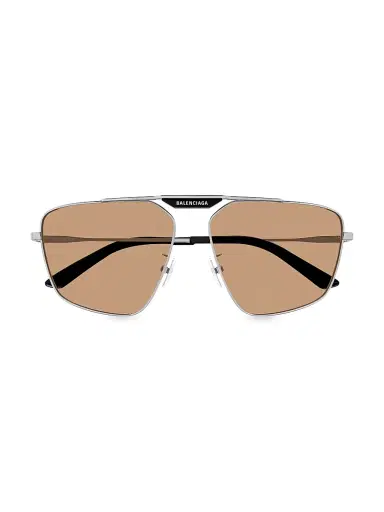 Balenciaga Men's Tag 2.0 61MM Pilot Sunglasses | Thumbnail 2 Balenciaga Men's Tag 2.0 61MM Pilot Sunglasses | Thumbnail 2