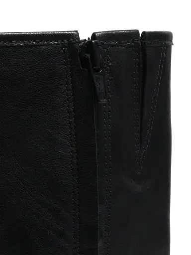 Cinq à Sept Women's Marley 1MM Leather Platform Boots - Black | Thumbnail 5 Cinq à Sept Women's Marley 1MM Leather Platform Boots - Black | Thumbnail 5