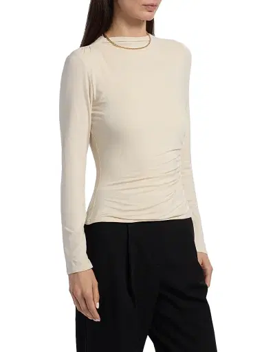 RAILS Women's Joelle Fitted Ruched Long-Sleeve Top | Thumbnail 4 RAILS Women's Joelle Fitted Ruched Long-Sleeve Top | Thumbnail 4