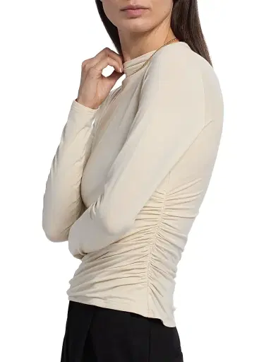 RAILS Women's Joelle Fitted Ruched Long-Sleeve Top | Thumbnail 6 RAILS Women's Joelle Fitted Ruched Long-Sleeve Top | Thumbnail 6