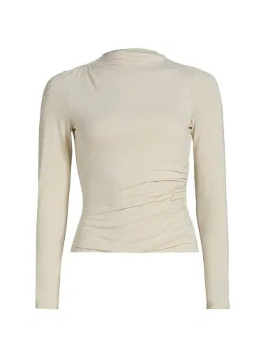 RAILS Women's Joelle Fitted Ruched Long-Sleeve Top | Thumbnail 1 RAILS Women's Joelle Fitted Ruched Long-Sleeve Top | Thumbnail 1