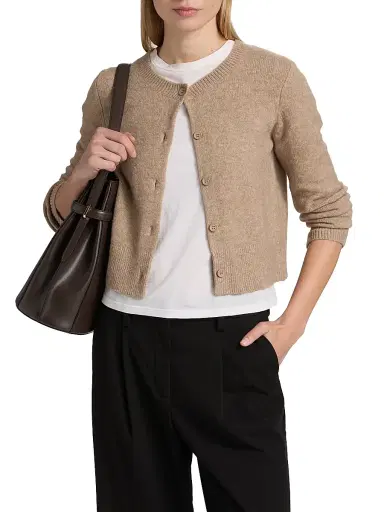 Rails Women's Matilda Fitted Cardigan - Heather Oat | Thumbnail 3 Rails Women's Matilda Fitted Cardigan - Heather Oat | Thumbnail 3
