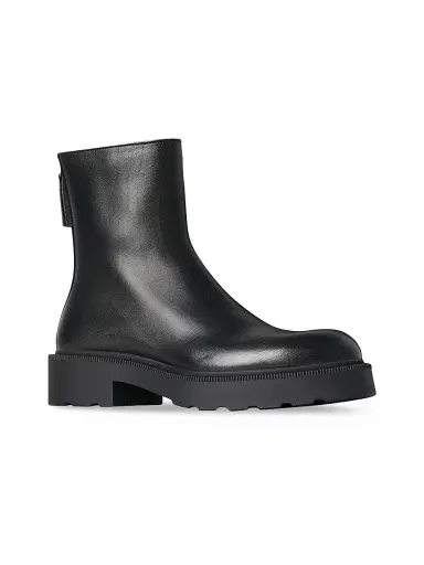 The Row Women's Nobilis 20MM Leather Ankle Boots - Lacquer Brown | Thumbnail 7 The Row Women's Nobilis 20MM Leather Ankle Boots - Lacquer Brown | Thumbnail 7