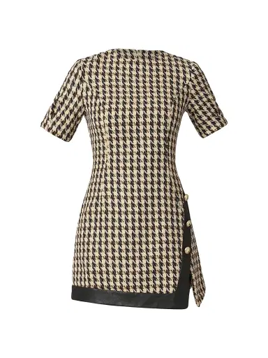 Shoshanna Women's Irene Tweed Minidress - Jet Multi | Thumbnail 1 Shoshanna Women's Irene Tweed Minidress - Jet Multi | Thumbnail 1