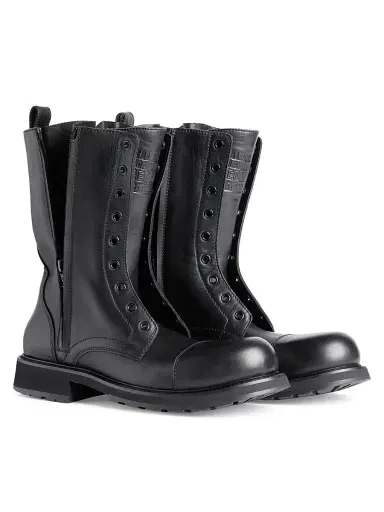 Balenciaga Men's Truck Lace-Up Boots | Thumbnail 2 Balenciaga Men's Truck Lace-Up Boots | Thumbnail 2