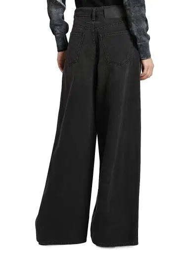 MM6 MAISON MARGIELA Women's Paint Splatter Wide Leg Jeans | Thumbnail 5 MM6 MAISON MARGIELA Women's Paint Splatter Wide Leg Jeans | Thumbnail 5