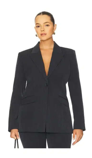 GOOD AMERICAN Essential Suiting Sculpted Blazer | Thumbnail 2 GOOD AMERICAN Essential Suiting Sculpted Blazer | Thumbnail 2