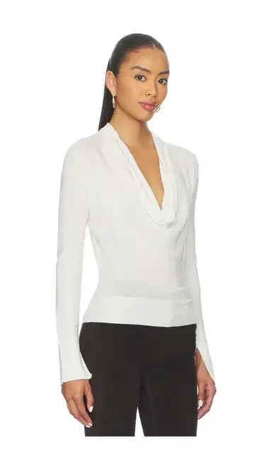 SIMKHAI Natia Cowl Neck Top | Thumbnail 2 SIMKHAI Natia Cowl Neck Top | Thumbnail 2