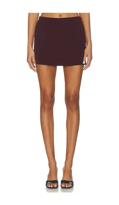 ALL THE WAYS Sable Mini Skirt | Thumbnail 1 ALL THE WAYS Sable Mini Skirt | Thumbnail 1