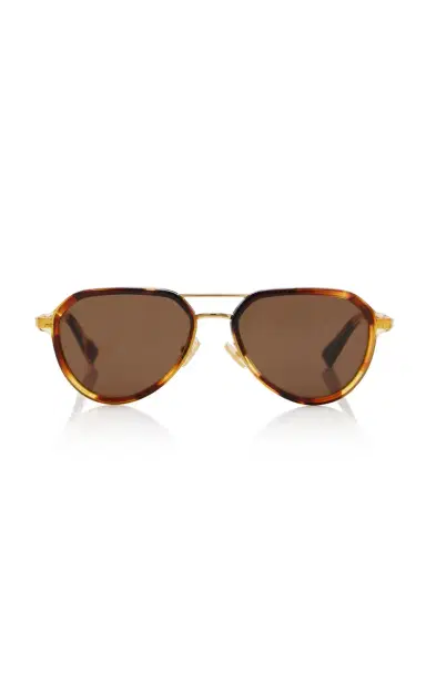 Bottega Veneta Aviator-Frame Acetate Sunglasses | Thumbnail 1 Bottega Veneta Aviator-Frame Acetate Sunglasses | Thumbnail 1