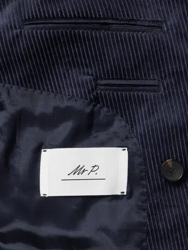 MR P. Slim-Fit Double-Breasted Cotton and Cashmere-Blend Corduroy Tuxedo Jacket - Men | Thumbnail 6 MR P. Slim-Fit Double-Breasted Cotton and Cashmere-Blend Corduroy Tuxedo Jacket - Men | Thumbnail 6