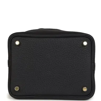 HERMÈS Hermes Picotin Lock 18 Caban Clemence Gold Hardware | Thumbnail 6 HERMÈS Hermes Picotin Lock 18 Caban Clemence Gold Hardware | Thumbnail 6