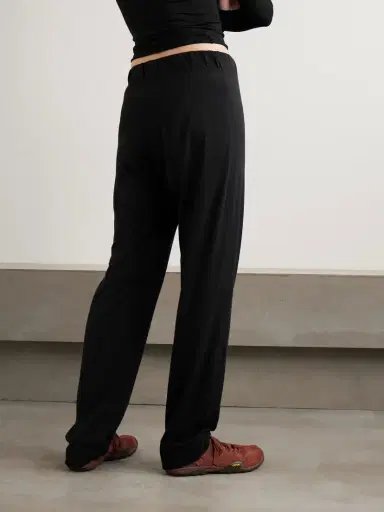 ÉTERNE Lounge Cotton And Modal-blend Jersey Staight-leg Pants | Thumbnail 3 ÉTERNE Lounge Cotton And Modal-blend Jersey Staight-leg Pants | Thumbnail 3