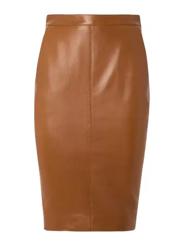 Saint Laurent Leather Skirt | Thumbnail 1 Saint Laurent Leather Skirt | Thumbnail 1