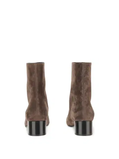 Khaite Andee Suede Ankle Boots | Thumbnail 3 Khaite Andee Suede Ankle Boots | Thumbnail 3