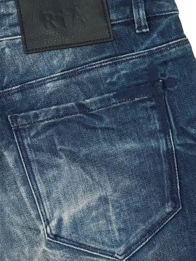 RTA Men's Lost Frequencies Clayton Logo Skinny Jeans - Midnight Surf - Size 28 | Thumbnail 4 RTA Men's Lost Frequencies Clayton Logo Skinny Jeans - Midnight Surf - Size 28 | Thumbnail 4