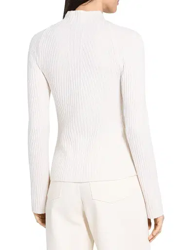 Theory Women's Traveling Cashmere Rib-Knit Sweater - | Thumbnail 5 Theory Women's Traveling Cashmere Rib-Knit Sweater - | Thumbnail 5