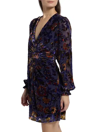 Marie Oliver Women's Eliza Fil Coupé Minidress - Jacobean | Thumbnail 4 Marie Oliver Women's Eliza Fil Coupé Minidress - Jacobean | Thumbnail 4