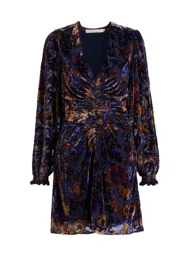 Marie Oliver Women's Eliza Fil Coupé Minidress - Jacobean | Thumbnail 1 Marie Oliver Women's Eliza Fil Coupé Minidress - Jacobean | Thumbnail 1