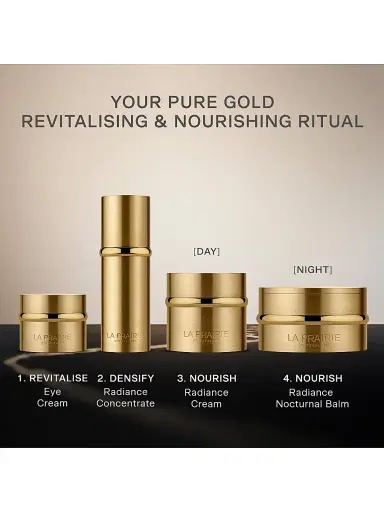 La Prairie Pure Gold Revitalizing & Nourishing Ritual 4-Piece Set | Thumbnail 3 La Prairie Pure Gold Revitalizing & Nourishing Ritual 4-Piece Set | Thumbnail 3