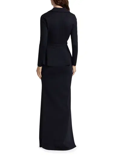 Chiara Boni La Petite Robe Women's Thadira Jersey V-Neck Gown | Thumbnail 5 Chiara Boni La Petite Robe Women's Thadira Jersey V-Neck Gown | Thumbnail 5