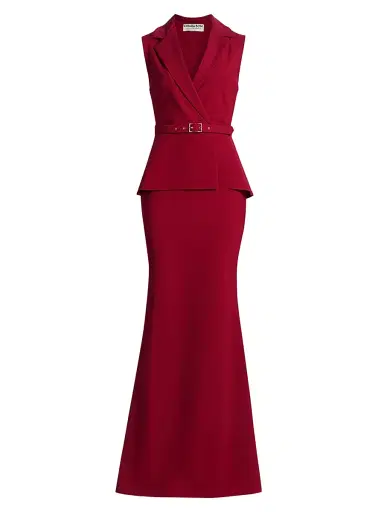 Chiara Boni La Petite Robe Women's Thadira Jersey Sleeveless Gown | Thumbnail 1 Chiara Boni La Petite Robe Women's Thadira Jersey Sleeveless Gown | Thumbnail 1